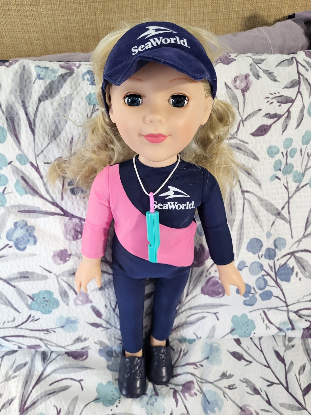 SeaWorld Parks Exclusive Rescue Doll, 18", Dolphin/Whale